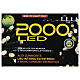 Luces navideñas 2000 led luz cálida 100 m s6