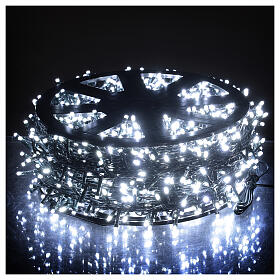 Guirlande lumineuse 2000 LEDs blanc froid sur bobine