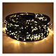 Christmas lights with 2000 warm white LED with spool s1