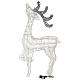 LED deer head high 200 ice white lights indoor outdoor glitter wire 100 cm s5