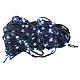 Catena luci natalizie 320 nano bean led luce fredda uso int/est 16 m  s3