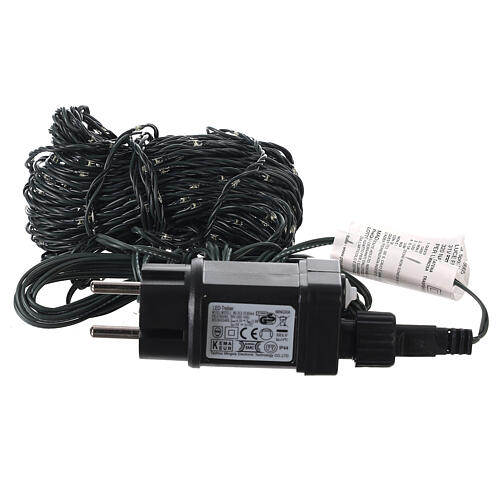 Świąteczne lampki, łańcuch 16 m z 320 LED w zimnej bieli 4