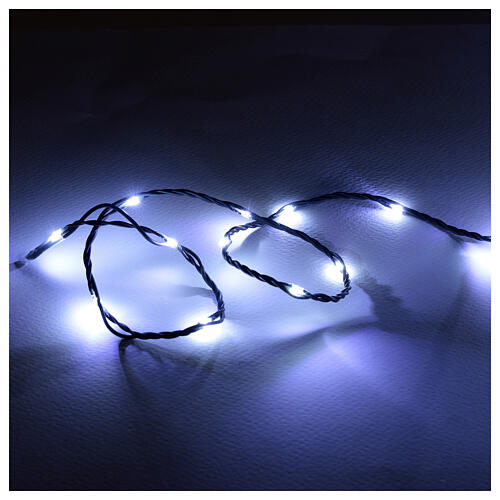 Christmas string lights 320 nanoLEDs cold white indoor / outdoor use 16 m 2