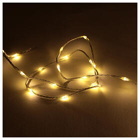 Christmas lights with 320 nano beans LED of warm white, indoor/outdoor, 16 m