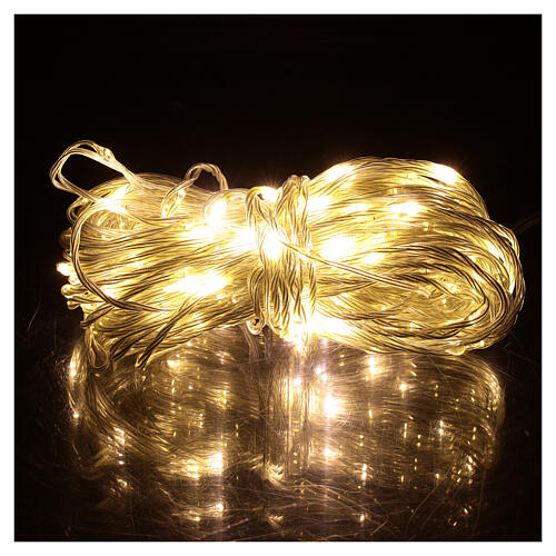 Christmas lights with 320 nano beans LED of warm white, indoor/outdoor, 16 m 1