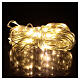 Christmas lights with 320 nano beans LED of warm white, indoor/outdoor, 16 m s1