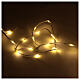Christmas lights with 320 nano beans LED of warm white, indoor/outdoor, 16 m s2