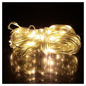 Christmas string lights 320 nanoLEDs warm white indoor / outdoor use 16 m