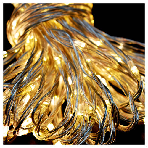 Christmas string lights 320 nanoLEDs warm white indoor / outdoor use 16 m 4