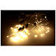 Cadena de fuegos artificiales 300 nano led luz cálida uso int/ext 2 m s3