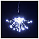 Cadena de fuegos artificiales 300 nano led luz fría uso int/ext 2 m s1