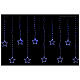Curtain of stars, 350 cold white LED lights, indoor/outdoor, 3.6 m s1