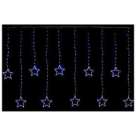 Star curtain 350 LEDs cold white indoor use 3.6 cm