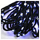 Cadena luces navideñas 720 nano bean led luz fría uso int/ext 16 m s4