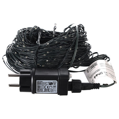 Corrente luminosa 720 nanoLEDs branco frio para interior/exterior 36 m 5