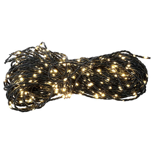 Christmas lights with 720 nano beans LED of warm white, indoor/outdoor, 36 m 3