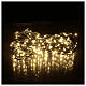 Cadena luces navideñas720 nano bean led luz cálida uso int/ext 16 m s1
