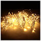 Light curtain of stalactites, 429 LED lighs of warm white, indoor/outdoor, 4 m s2
