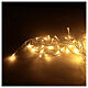 Stalactite light curtain 429 LEDs warm white indoor outdoor use 4 m s3
