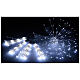 Fireworks curtain with 1000 nanoLEDs, cold white, indoor/outdoor, 4 m s2