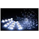 Cortina fogos de artifício 1000 luzes nanoLED branco frio interior/exterior 4 m s2