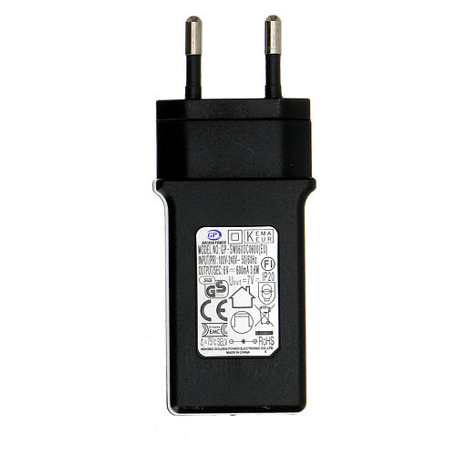 Rena fio dourado 90 nanoLEDs branco quente interior h 90 cm 9