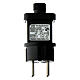 Reno blanco luminoso purpurina 260 led blanco cálido int/ext h 130 cm s10