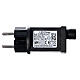 Renna filo cristallo 100 cm da 140 led luce calda int est s11