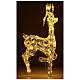 Reindeer wire crystal 100 cm 140 LEDs warm white indoor s5