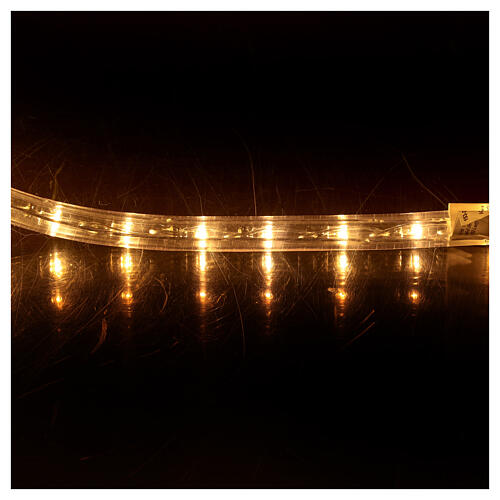 Tubo luci di Natale 1584 led luce calda uso int/est 44 m 2