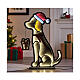 Infinity Light Cagnolino int est LED multicolor 80x60cm s2