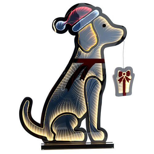 Infinity Light LED Puppy multicolor 80x60cm indoor outdoor 5