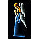 Infinity Light Christmas angel with multicoloured LEDs, INDOOR/OUTDOOR, 35x20 in s3