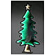 Weihnachtsbaum mit mehrfarbigen LEDs Infinity-Lichter Innen- und Außenbereich, 95x55 cm s1