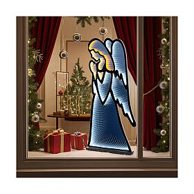 Infinity Light Anjo int/ext luzes LED branco 90x40 cm