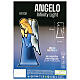 Infinity Light praying angel with multicoloured LEDs, INDOOR/OUTDOOR, 24x12 in s6