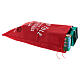 Saco para presentes tecido decorado vermelho 75x45 cm s3