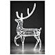 Warm white LED reindeer for indoor/outdoor 60 in s1