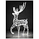 Warm white LED reindeer for indoor/outdoor 60 in s3