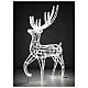 Warm white LED reindeer for indoor/outdoor 60 in s4