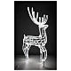 Warm white LED reindeer for indoor/outdoor 60 in s5