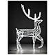 Warm white LED reindeer for indoor/outdoor 60 in s7