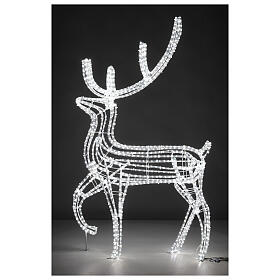 Renne LED blanc chaud int/ext 150 cm
