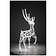 LED Reindeer warm white indoor outdoor 150 cm s6
