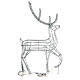 LED Reindeer warm white indoor outdoor 150 cm s8