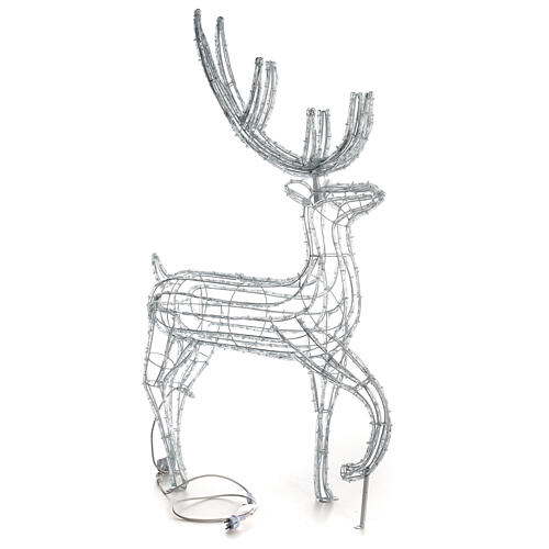 LED Reindeer indoor use cold white 150 cm 7