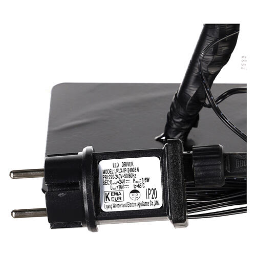 Drzewko, 45 cm, 48 led biały ciepły 6