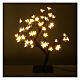 Cerejeira luminosa 45 cm 48 luzes LED branco quente interior s1