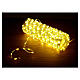 Guirlande lumineuse 400 maxi gouttes LED blanc chaud, pliables, 20 m, câble transparent, minuteur et jeux de lumières s1