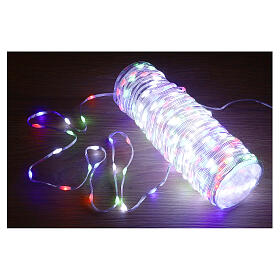400 Maxi multicolor LED drop lights games timer transparent moldable cable 20 m